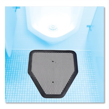 Big D Deo-Gard Disposable Urinal Mat, Charcoal, Mountain Air, 17.5x20.5, PK6 666800